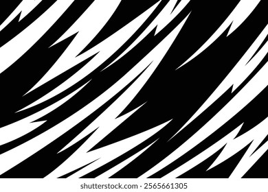 Abstract background lightning and arrow line pattern