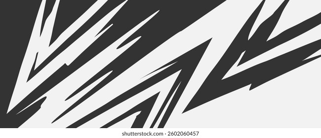 Abstract background lightning and arrow line pattern
