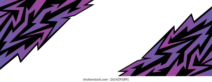 Abstract background lightning and arrow line pattern with some copy space