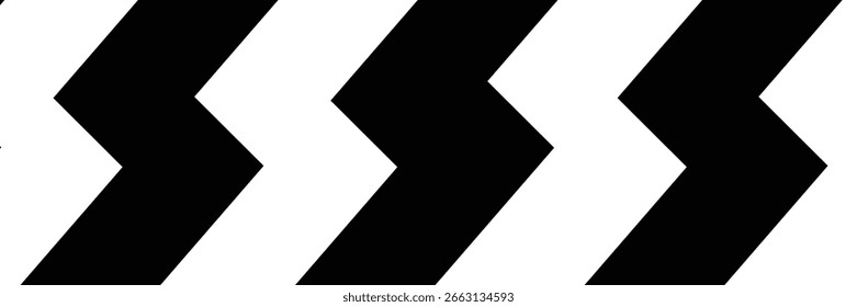 Abstract background lightning and arrow line pattern