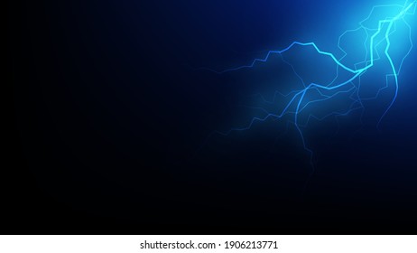 Abstract background, lightning creation technology