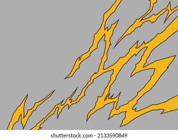 Abstract background with lightning pattern and with some copy space area