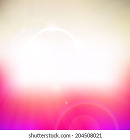 Abstract background with lights