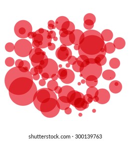 Abstract background , like a bubble for design - vector illustration