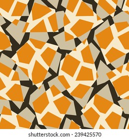 Abstract background like a giraffe pattern.