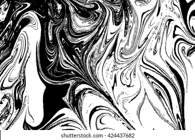 Abstract background, like stone marble. Hand painted ebru art background. Grunge and stone texture made in suminagashi marbling technique.