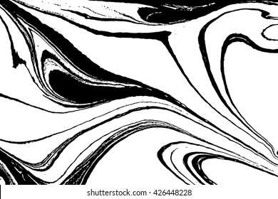 Abstract background, like stone marble. Hand painted ebru art background. Grunge and stone texture made in suminagashi marbling technique.
