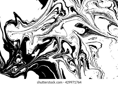 Abstract background, like stone marble. Hand painted ebru art background. Grunge and stone texture made in suminagashi marbling technique.