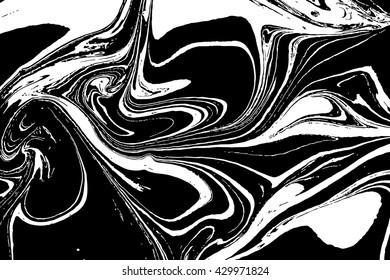 Abstract background, like stone marble. Hand painted ebru art background. Grunge and stone texture made in suminagashi marbling technique.