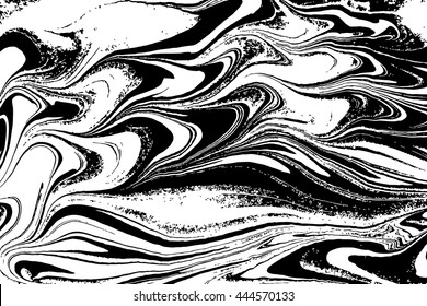 Abstract background, like stone marble. Hand painted ebru art background. Grunge and stone texture made in suminagashi marbling technique.