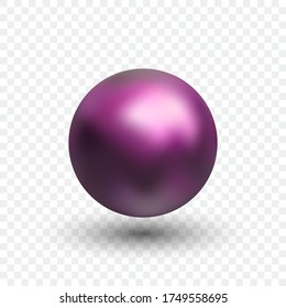 
Abstract background, lilac pearl vector with shadow, design element
