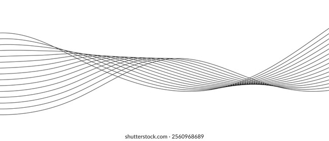 abstract background with line art