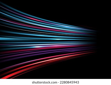 Abstract background with line beams of light.