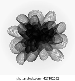 Abstract background with line for design. Vector illustration