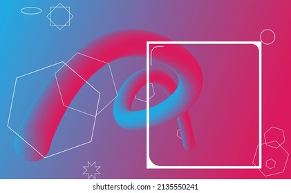 abstract background with a line and gradient for video, presentation or wallpaper