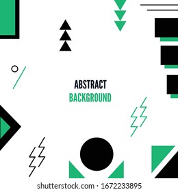 Abstract Background Line Green Blue 