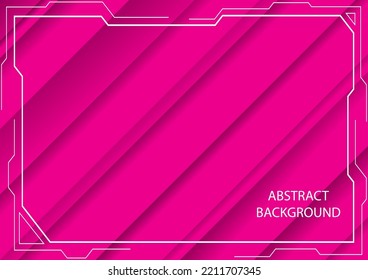 Abstract Background line parallel pink color tone vector illustration 
