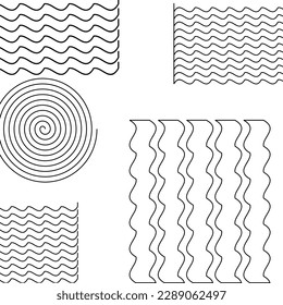 abstract background with abstract line pattern, black and white.
