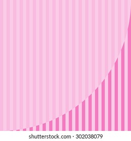 Abstract background with line  and pink color tone, vector illustration