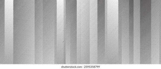 Abstract Background with Line Stripe Pattern. Vector Straight Gradient. Halftone Black and White Geometric Texture Design