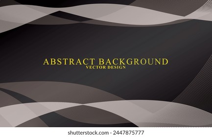 Abstractas fondo línea raya Vector diseño geometría degradado blanco fondo negro Fondo de pantalla