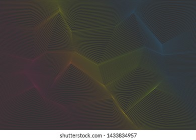 abstract background with line vector illustration