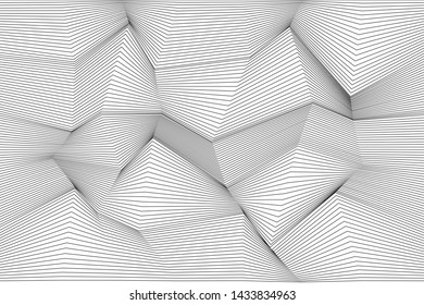 abstract background with line vector illustration