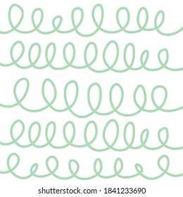 Abstract background with linear doodles for Christmas