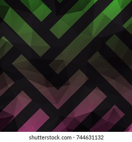Abstract background with linear pattern vector design.