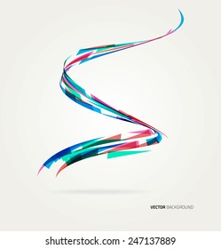 Abstract background with lines