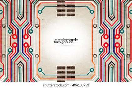 Abstract background with lines