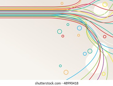 Abstract background with lines
