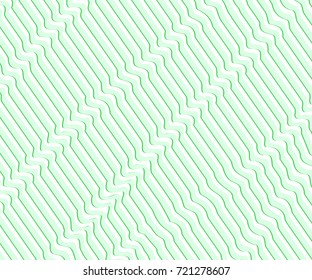 Abstract background of lines with bends. Vector illustration. Space for text.