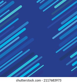 Abstract background of lines of blue tones with copy space ideal for presentations