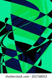 Abstract background with lines. Business brochure. Vector.