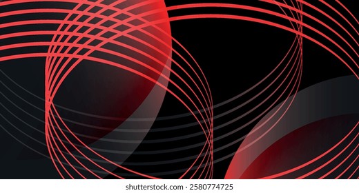 Abstract background with lines in circle. Art design spiral as logo or icon. A black figure on a white background