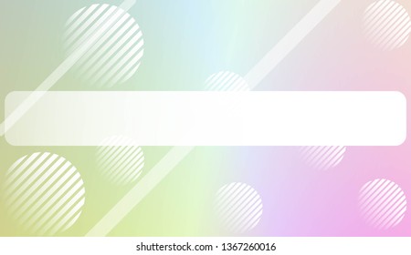 Abstract Background with Lines, Circle. Design For Your Header Page, Ad, Poster, Banner. Vector Illustration with Color Gradient