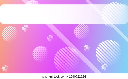 Abstract Background with Lines, Circle. For Your Design Wallpaper, Presentation, Banner, Flyer, Cover Page, Landing Page. Vector Illustration with Color Gradient