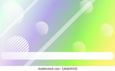 Abstract Background with Lines, Circle. For Your Design Wallpaper, Presentation, Banner, Flyer, Cover Page, Landing Page. Vector Illustration with Color Gradient
