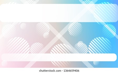 Abstract Background with Lines, Circle. For Your Design Wallpaper, Presentation, Banner, Flyer, Cover Page, Landing Page. Vector Illustration with Color Gradient