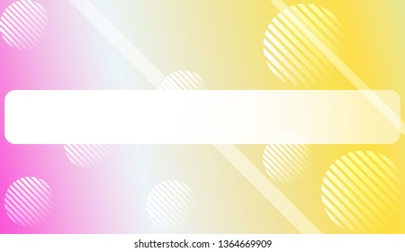 Abstract Background with Lines, Circle. For Your Design Wallpaper, Presentation, Banner, Flyer, Cover Page, Landing Page. Vector Illustration with Color Gradient