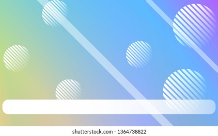Abstract Background with Lines, Circle. For Your Design Wallpaper, Presentation, Banner, Flyer, Cover Page, Landing Page. Vector Illustration with Color Gradient