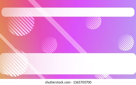 Abstract Background with Lines, Circle. For Your Design Wallpaper, Presentation, Banner, Flyer, Cover Page, Landing Page. Vector Illustration with Color Gradient