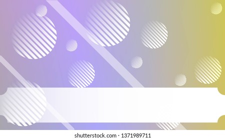 Abstract Background with Lines, Circle. For Your Design Wallpaper, Presentation, Banner, Flyer, Cover Page, Landing Page. Vector Illustration with Color Gradient