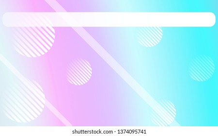 Abstract Background with Lines, Circle. For Your Design Wallpaper, Presentation, Banner, Flyer, Cover Page, Landing Page. Vector Illustration with Color Gradient