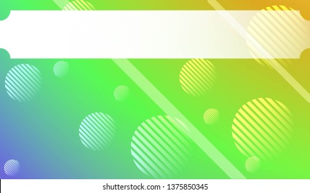 Abstract Background with Lines, Circle. For Your Design Wallpaper, Presentation, Banner, Flyer, Cover Page, Landing Page. Vector Illustration with Color Gradient