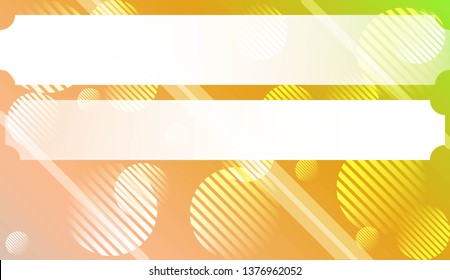 Abstract Background with Lines, Circle. For Your Design Wallpaper, Presentation, Banner, Flyer, Cover Page, Landing Page. Vector Illustration with Color Gradient