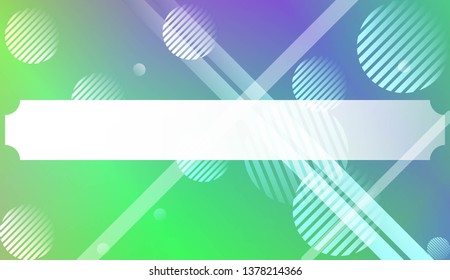 Abstract Background with Lines, Circle. For Your Design Wallpaper, Presentation, Banner, Flyer, Cover Page, Landing Page. Vector Illustration with Color Gradient