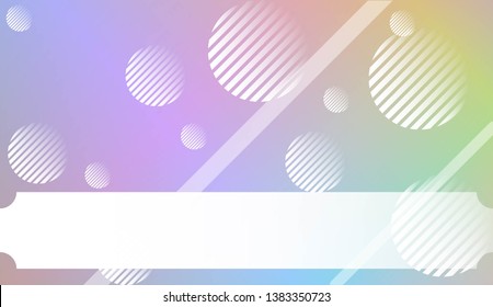 Abstract Background with Lines, Circle. For Your Design Wallpaper, Presentation, Banner, Flyer, Cover Page, Landing Page. Vector Illustration with Color Gradient