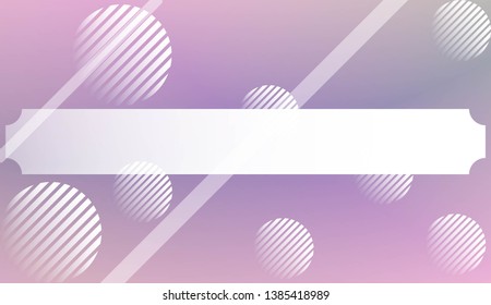 Abstract Background with Lines, Circle. For Your Design Wallpaper, Presentation, Banner, Flyer, Cover Page, Landing Page. Vector Illustration with Color Gradient
